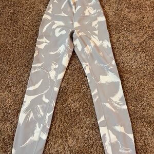 Stylish Kids Gray and White Leggings